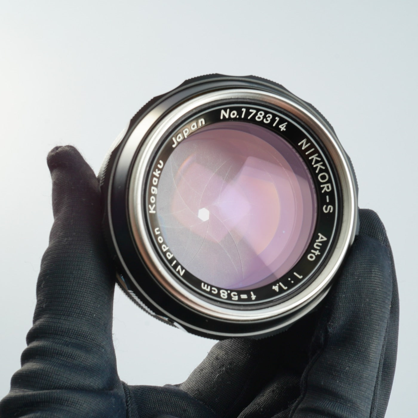 Nikon 非Ai Nikkor-S Auto 5.8cm 58mm F/1.4 PAT PEND 単焦点レンズ