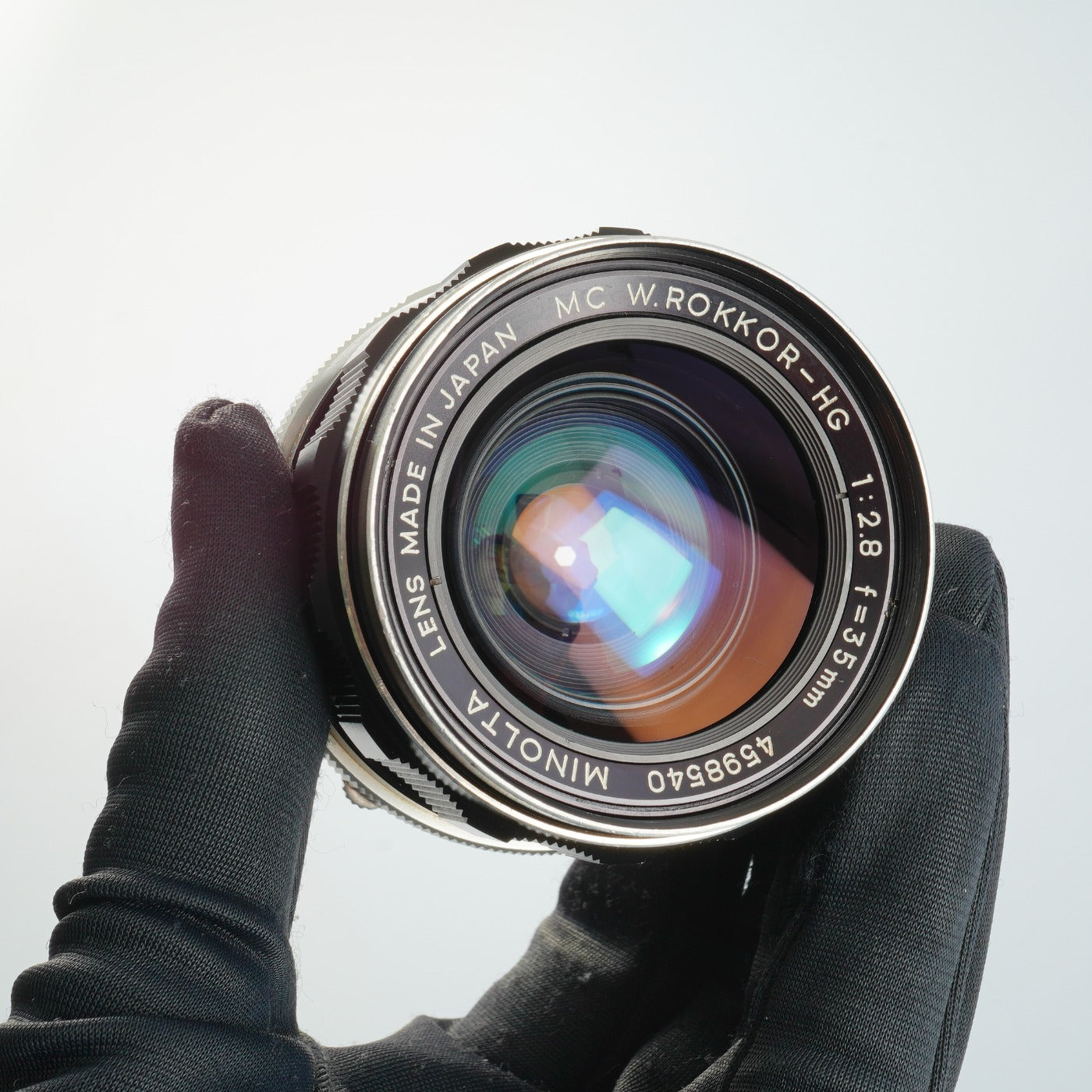 MINOLTA MC W.ROKKOR-HG 35mm F/2.8 単焦点レンズ