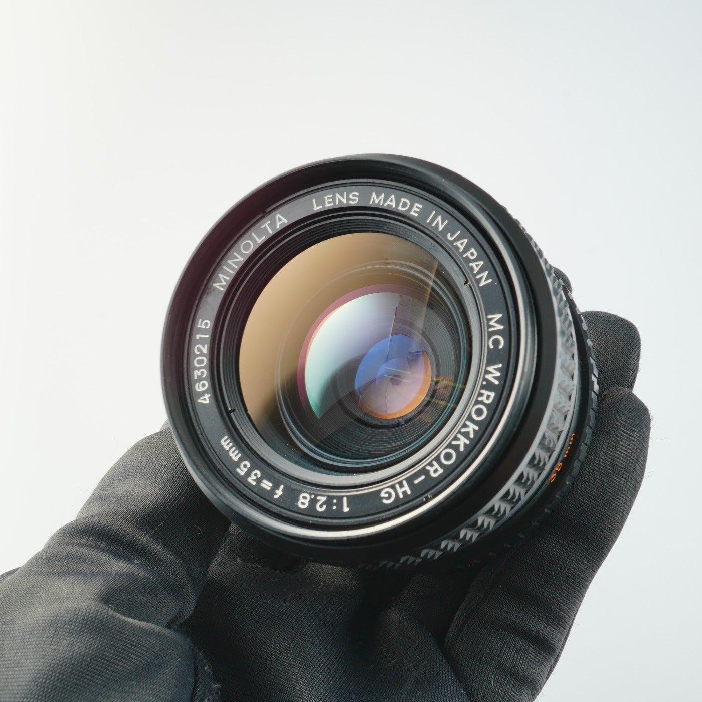 MINOLTA MC W.ROKKOR-HG 35mm F/2.8 単焦点レンズ