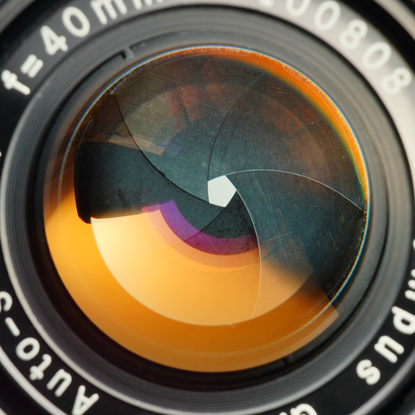 OLYMPUS G.ZUIKO AUTO-S 40mm F/1.4 for PEN FT / FV / F 単焦点レンズ