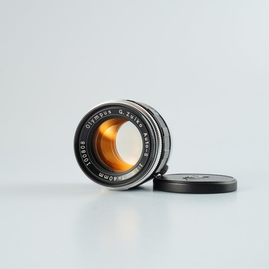 OLYMPUS G.ZUIKO AUTO-S 40mm F/1.4 for PEN FT / FV / F 単焦点レンズ