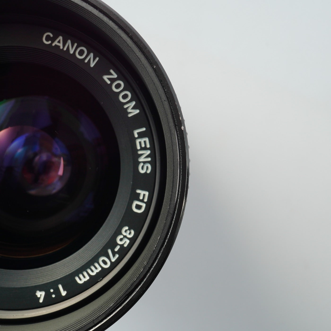 Canon FD 35-70mm F/4 ズームレンズ