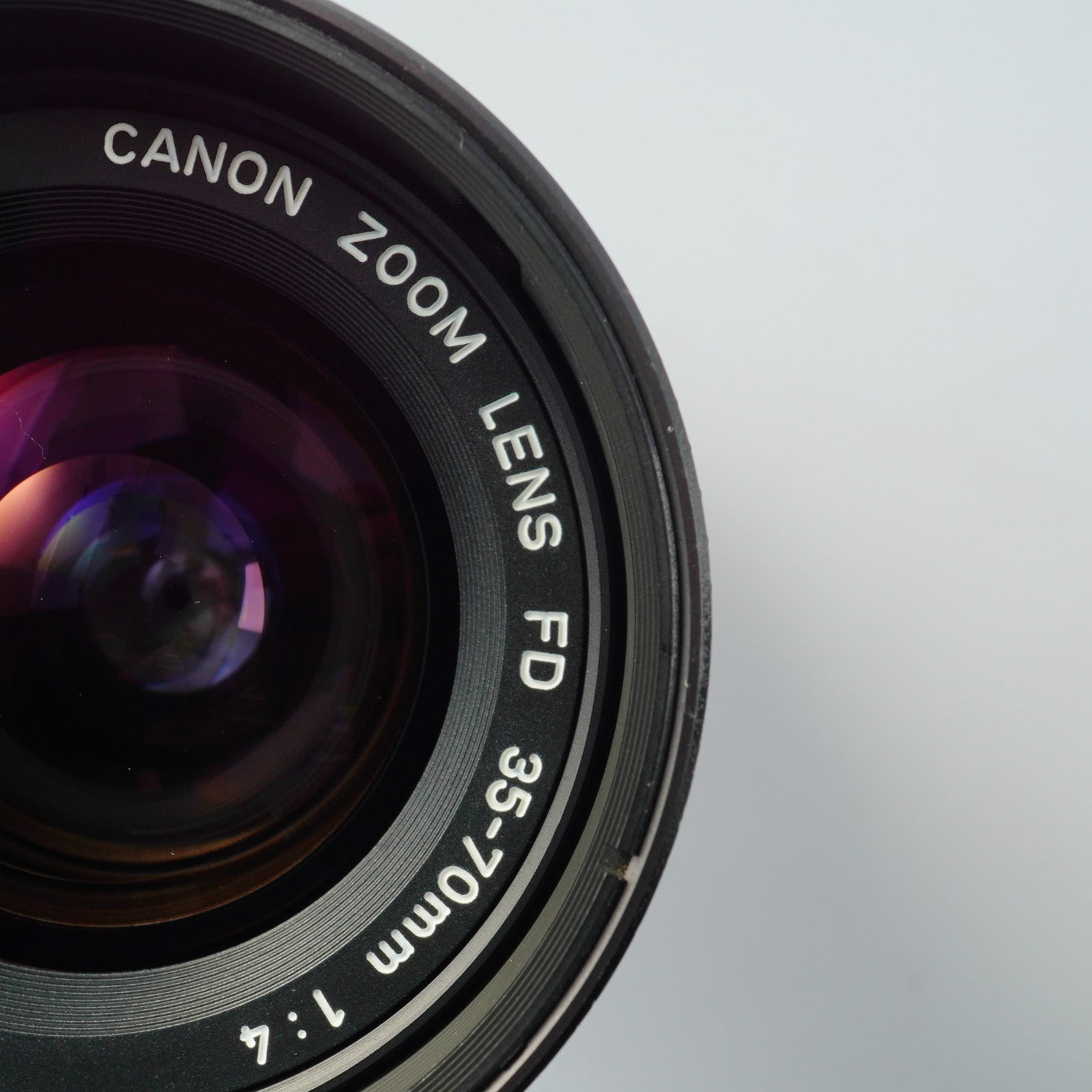 Canon FD 35-70mm F/4 ズームレンズ