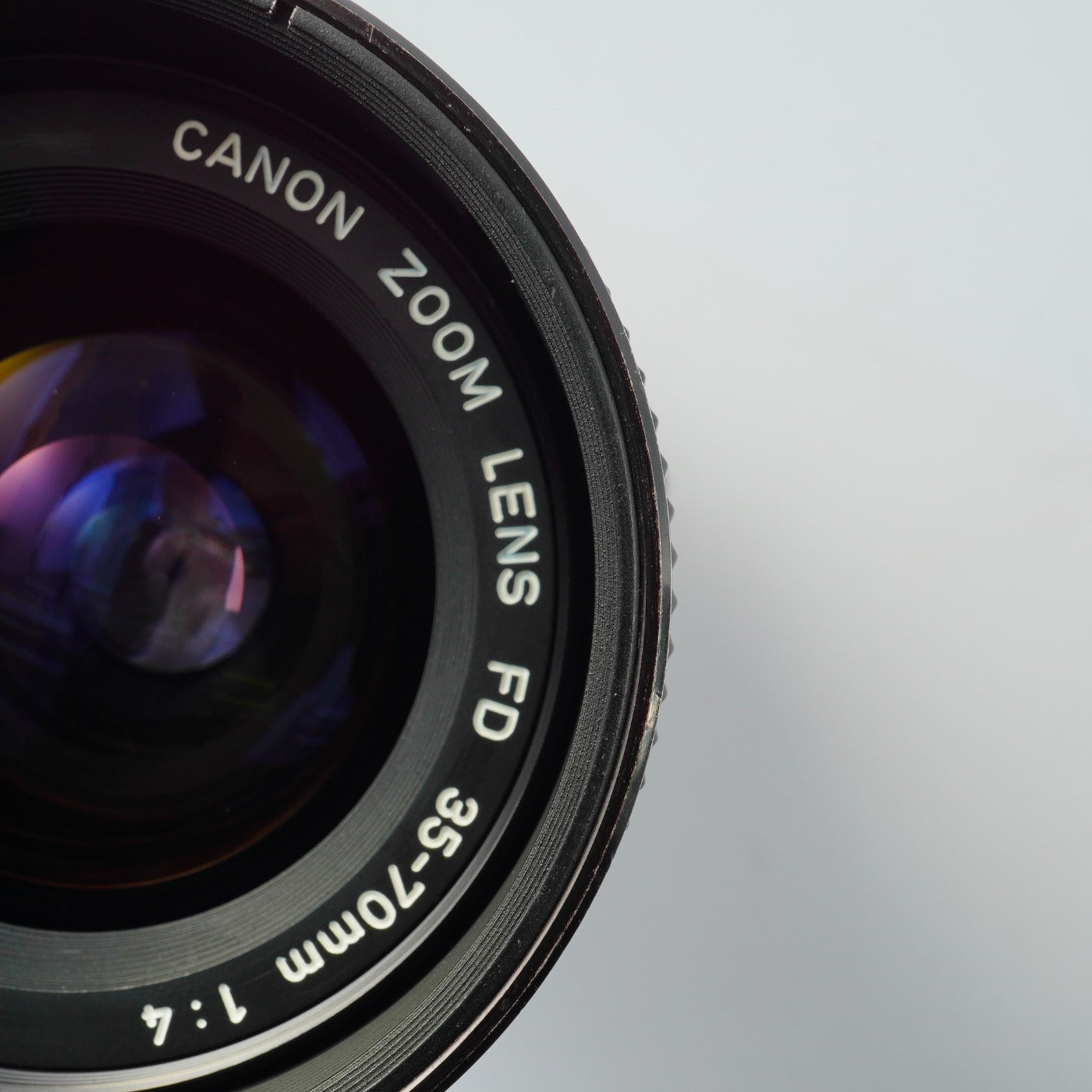 Canon FD 35-70mm F/4 ズームレンズ