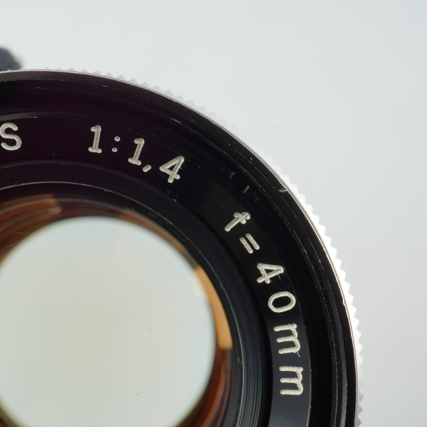 OLYMPUS G.ZUIKO AUTO-S 40mm F/1.4 for PEN FT / FV / F 単焦点レンズ
