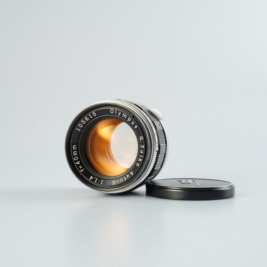 OLYMPUS G.ZUIKO AUTO-S 40mm F/1.4 for PEN FT / FV / F 単焦点レンズ