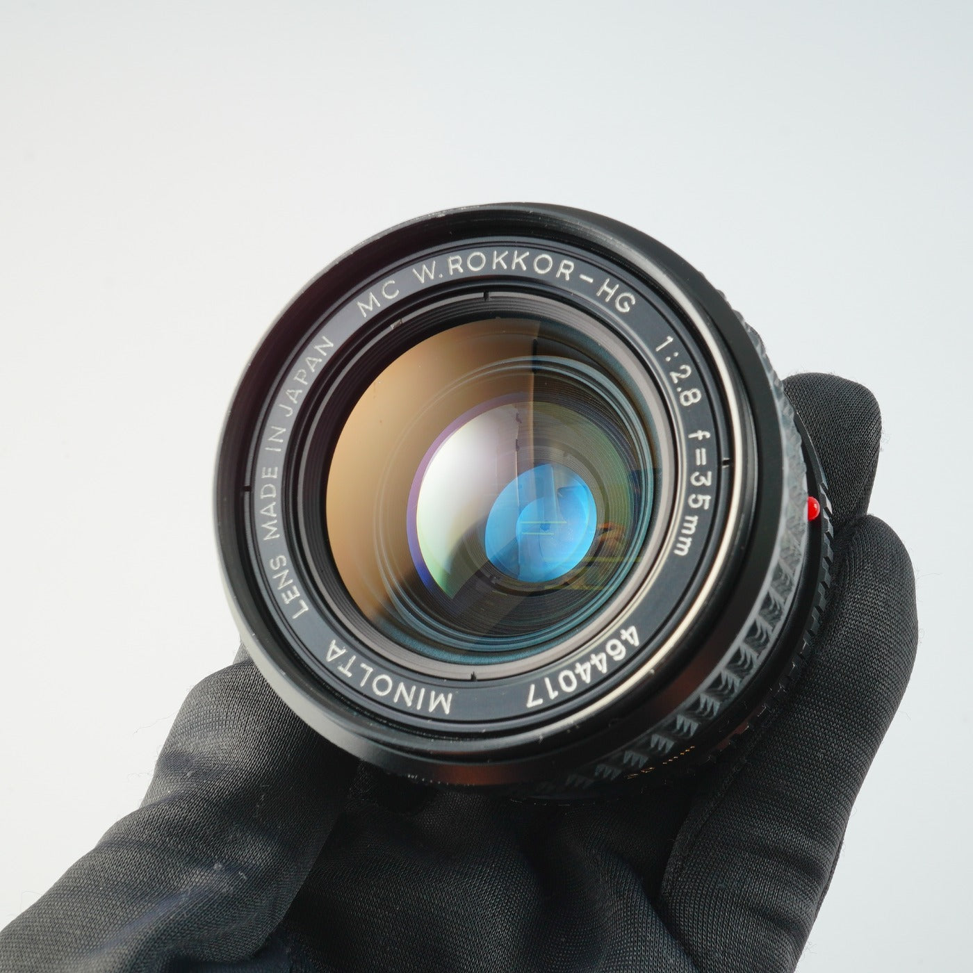 MINOLTA MC W.ROKKOR-HG 35mm F/2.8 単焦点レンズ