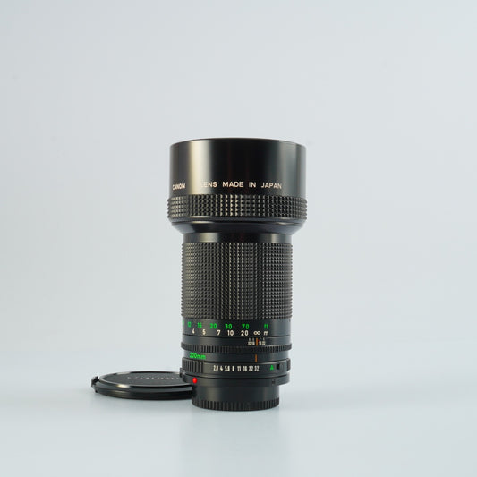 Canon New FD 200mm F/2.8 単焦点レンズ