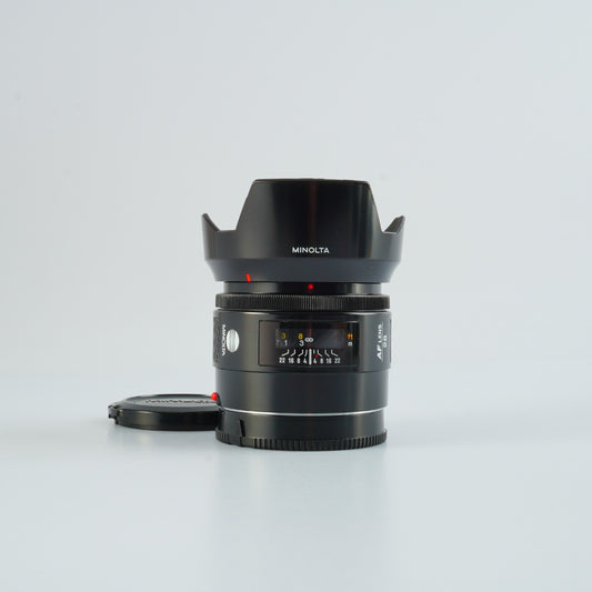 MINOLTA AF 28mm F/2 単焦点レンズ