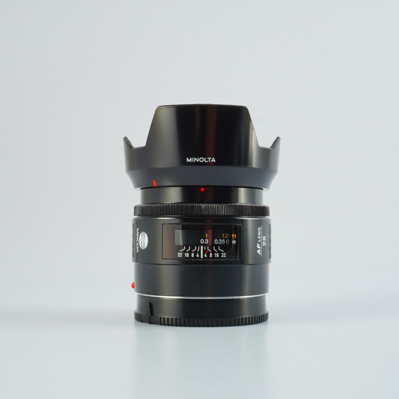 MINOLTA AF 28mm F/2 単焦点レンズ