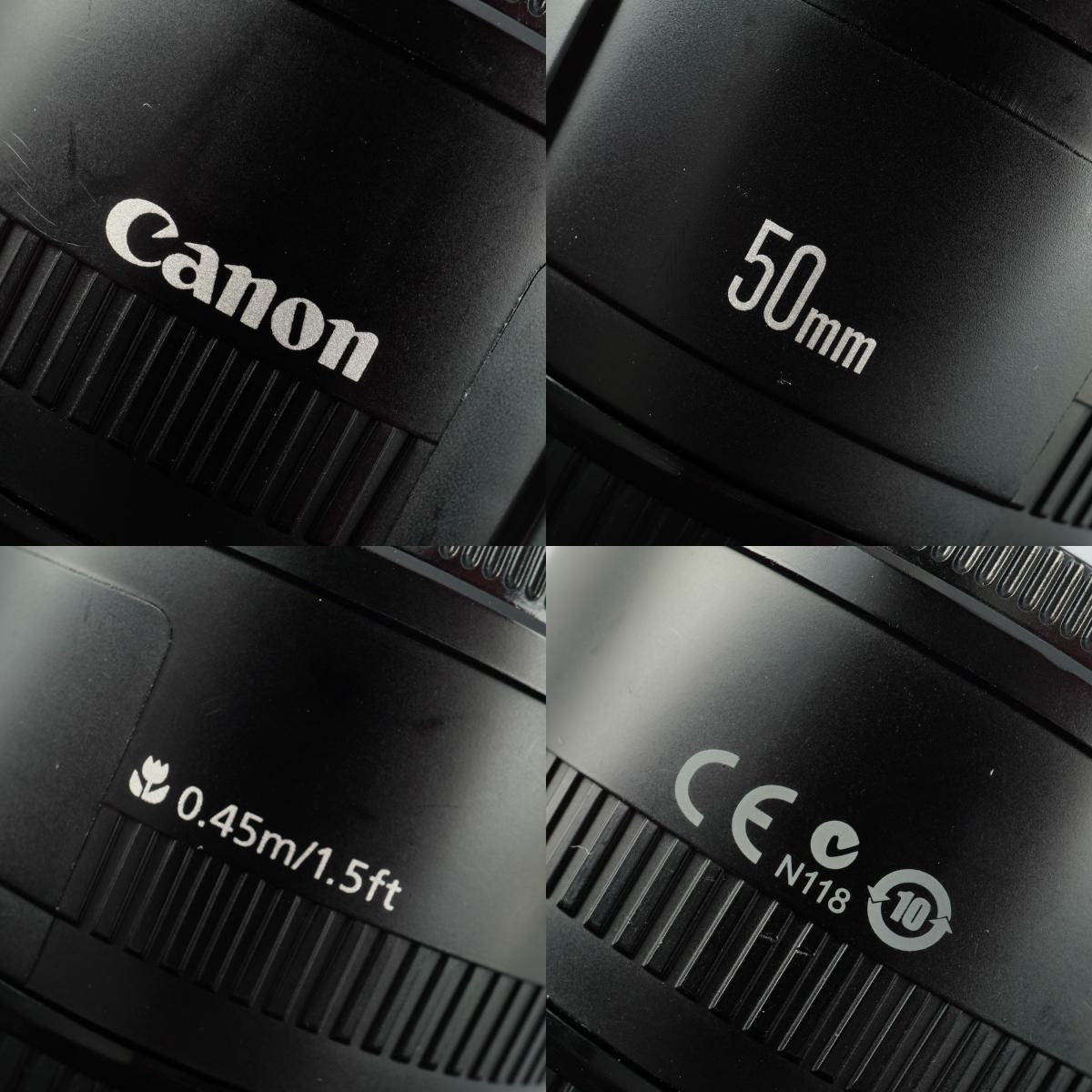 Canon EF 50mm F/1.8 Ⅱ 単焦点レンズ