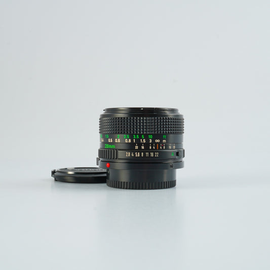 Canon New FD NFD 28mm F/2.8 単焦点レンズ