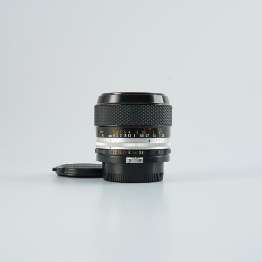 Nikon 非Ai Micro Nikkor-P Auto 55m F/3.5 単焦点レンズ
