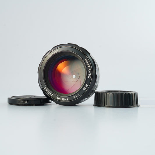 Nikon 非Ai Nikkor-S.C Auto 55mm F/1.2 単焦点レンズ