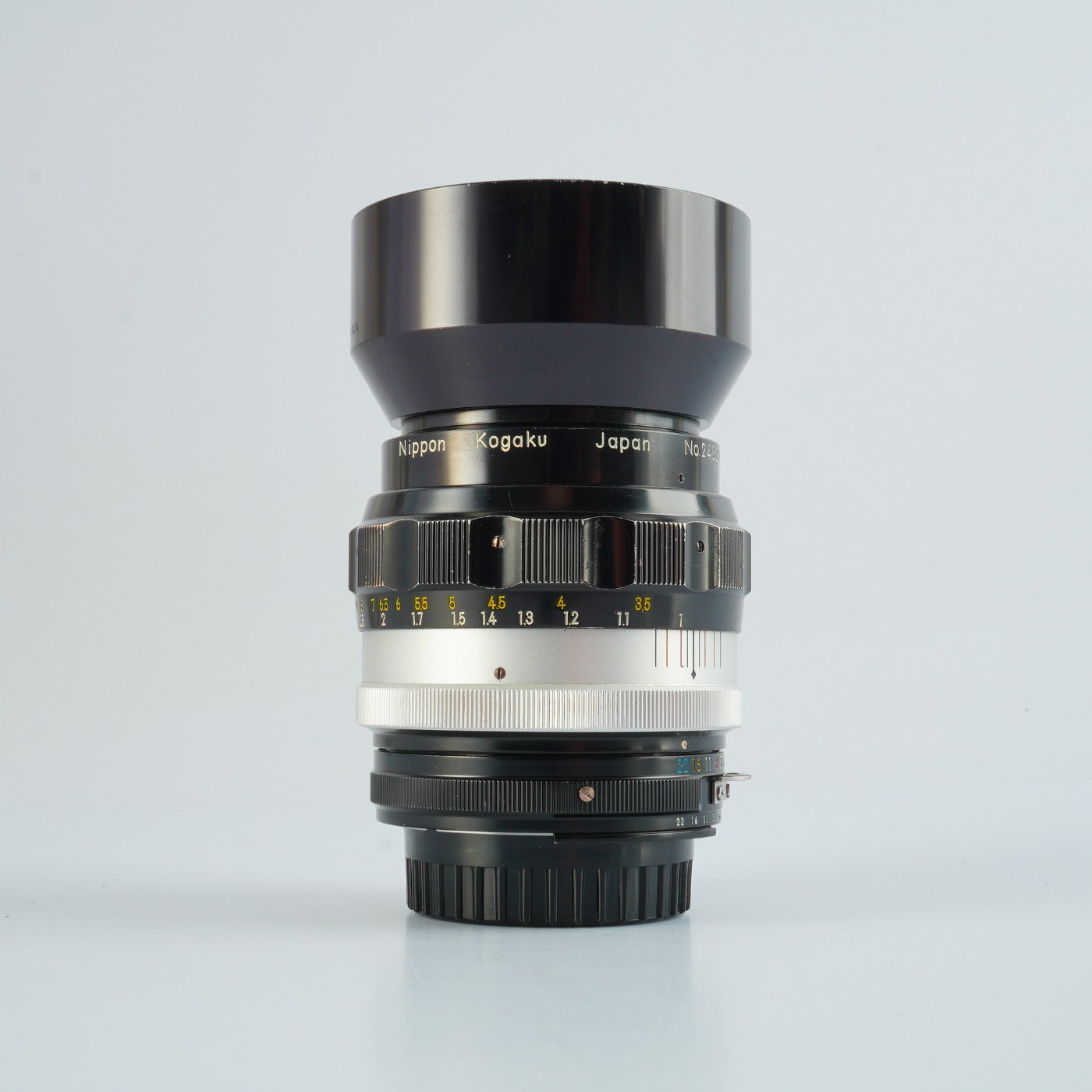 【Overhauled】 Nikon Ai改 Nikkor-H Auto 85mm F/1.8 単焦点レンズ