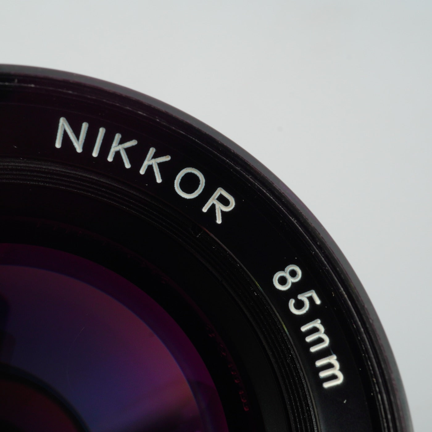 【Serviced】 Nikon Ai-S NIKKOR 85mm F/2 単焦点レンズ