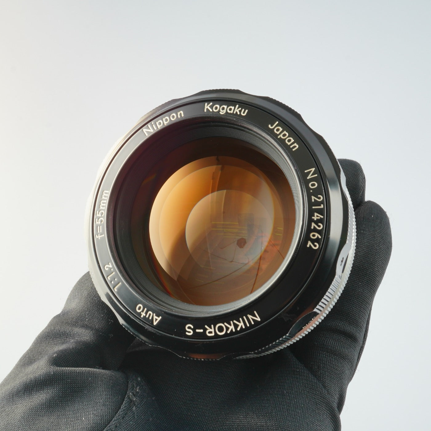 【Serviced】 Nikon 非Ai Nikkor-S Auto 55mm F/1.2 単焦点レンズ