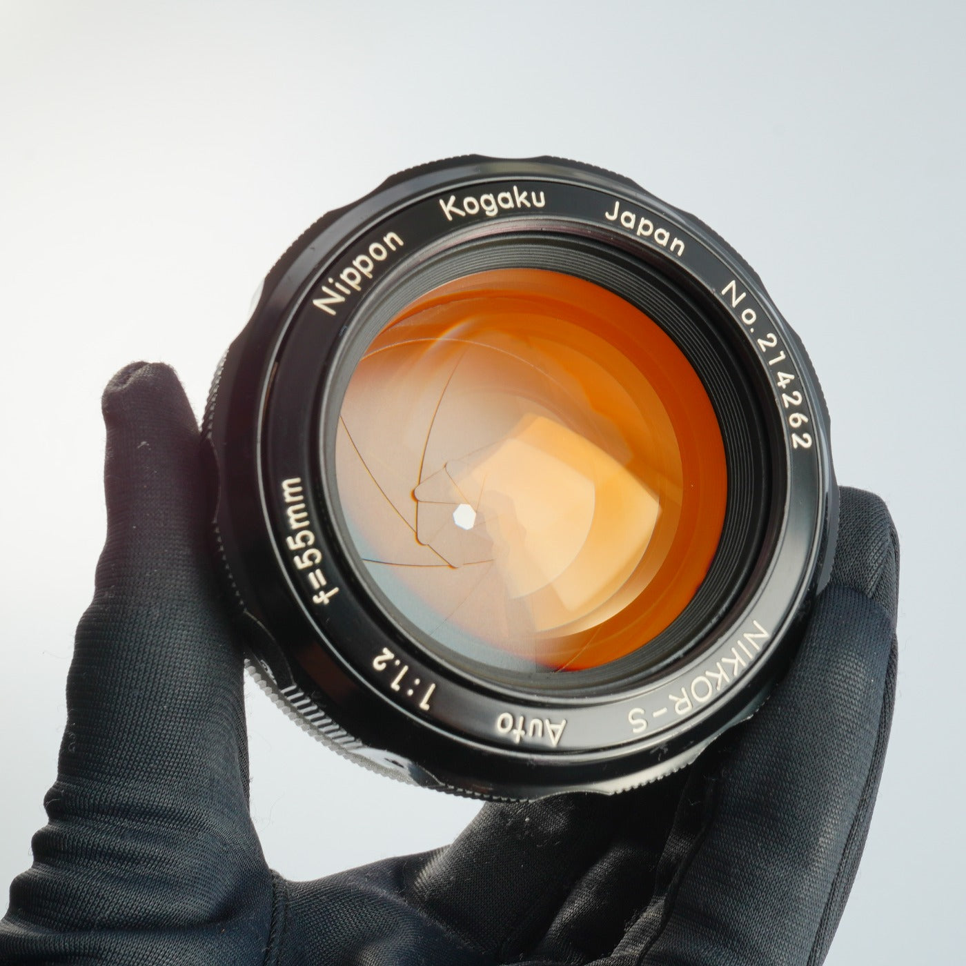 【Serviced】 Nikon 非Ai Nikkor-S Auto 55mm F/1.2 単焦点レンズ
