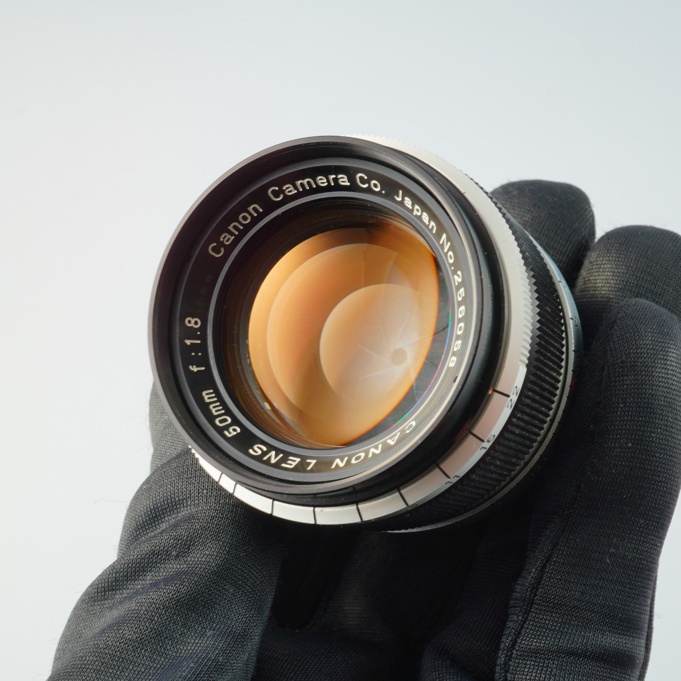 【Serviced】 Canon 50mm F/1.8 For L39 単焦点レンズ