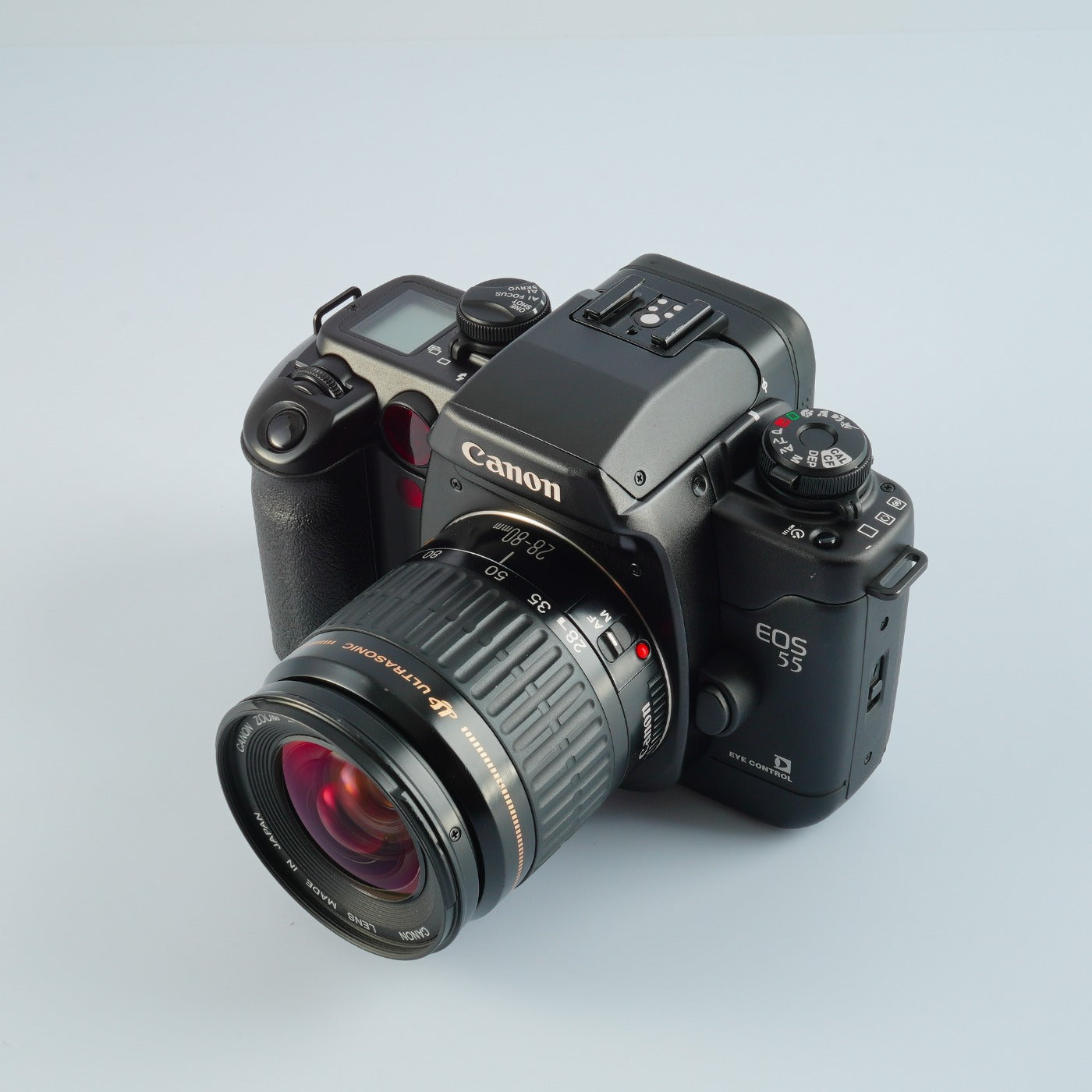 Canon EOS 55 (ELAN II) Black ＋ EF 28-80mm F/3.5-5.6 Ⅱ USM AF フィルム一眼レフカメラ