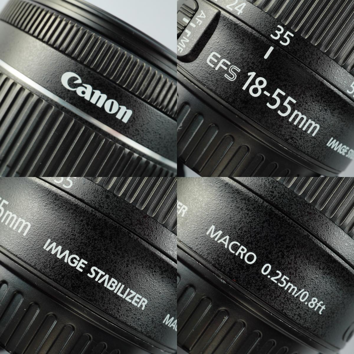 Canon EF-S 18-55mm F/3.5-5.6 IS STM ズームレンズ