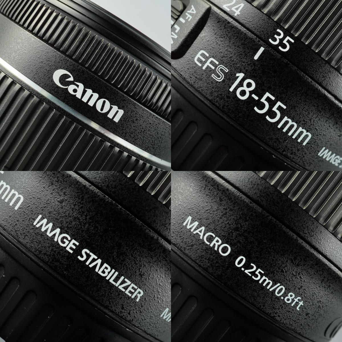 Canon EF-S 18-55mm F/3.5-5.6 IS STM ズームレンズ