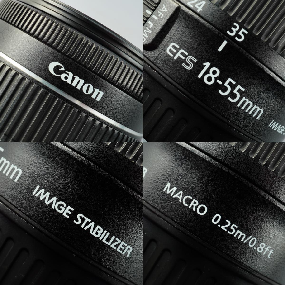 Canon EF-S 18-55mm F/3.5-5.6 IS STM ズームレンズ