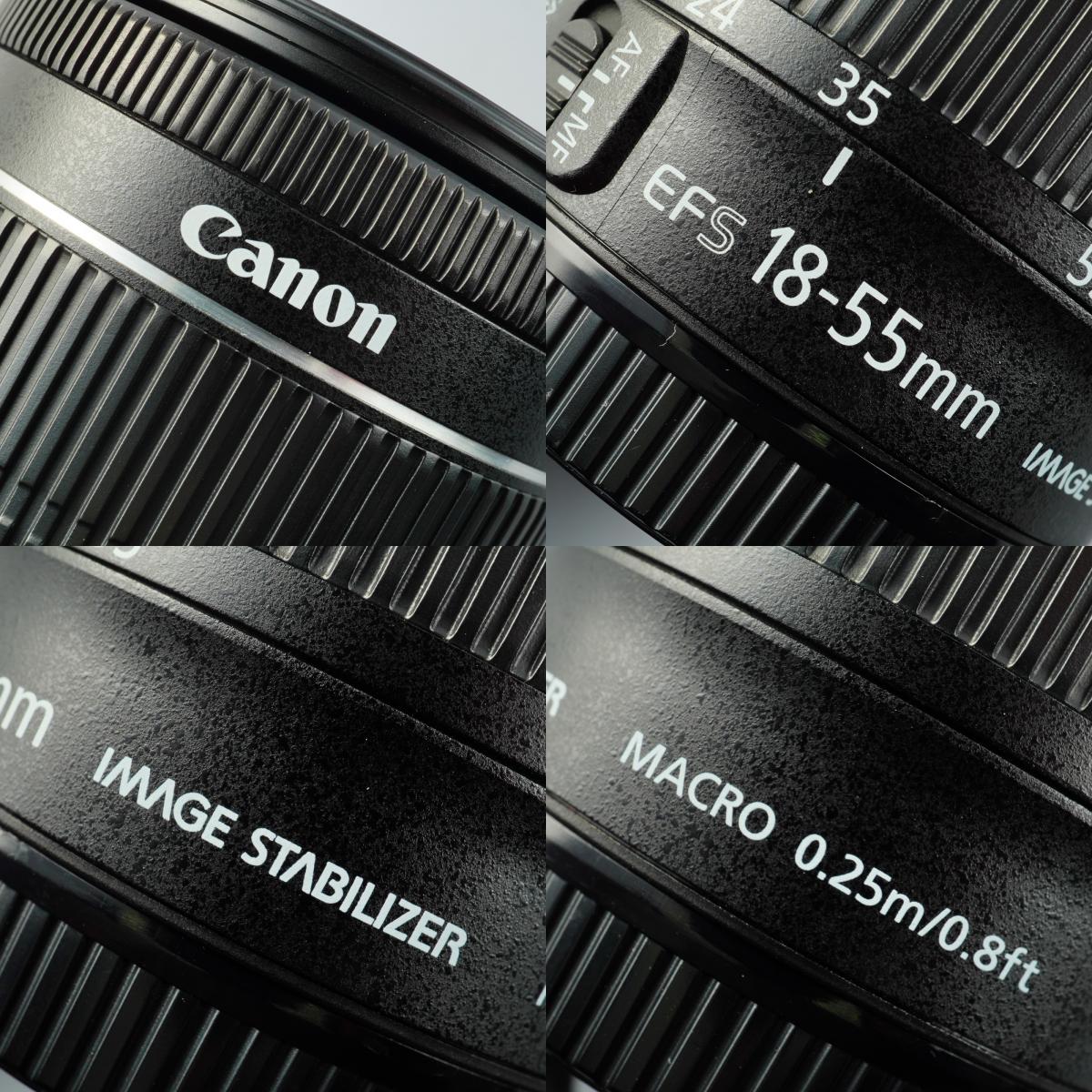 Canon EF-S 18-55mm F/3.5-5.6 IS STM ズームレンズ