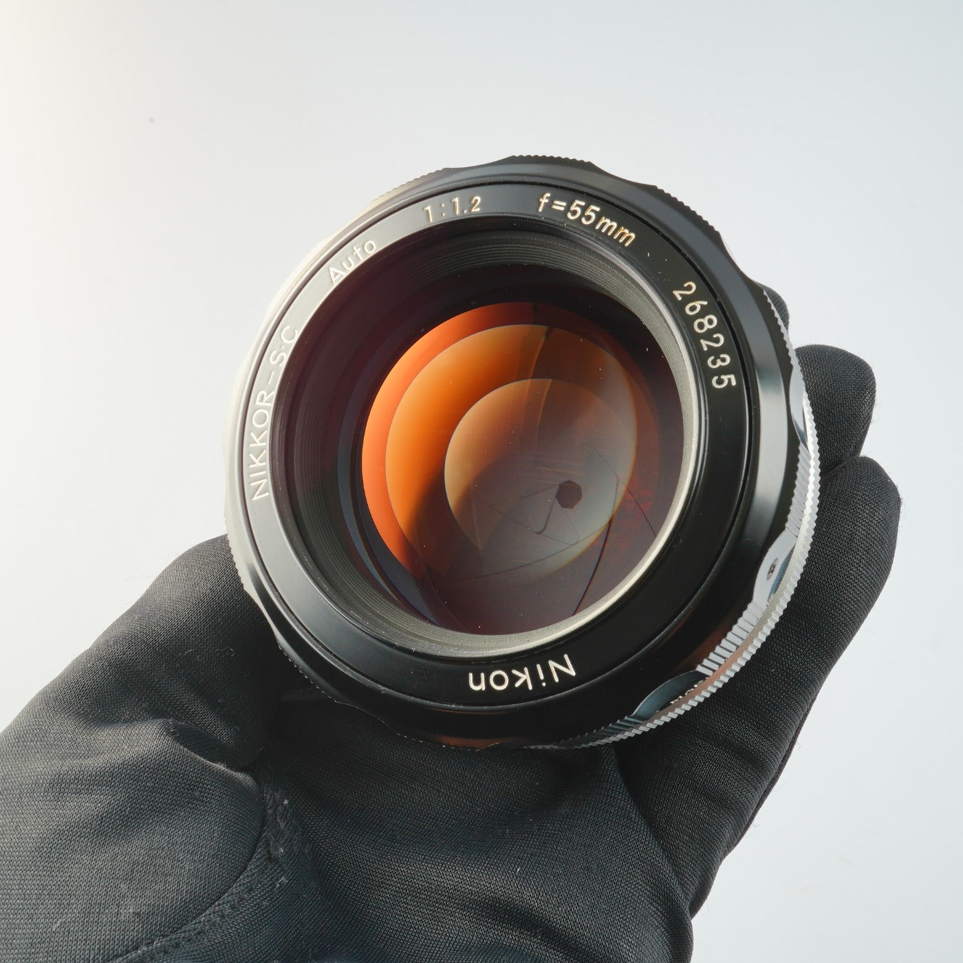 【Serviced】 Nikon 非Ai Nikkor-S.C Auto 55mm F/1.2 単焦点レンズ