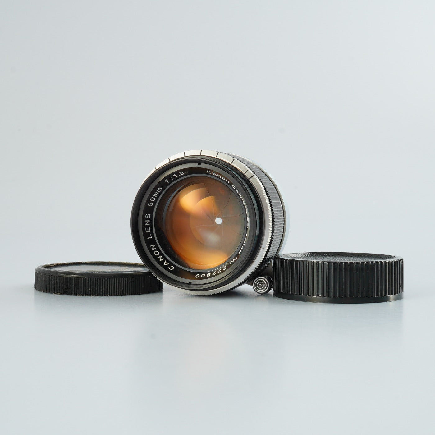 【Serviced】 Canon 50mm F/1.8 For L39 LTM 単焦点レンズ