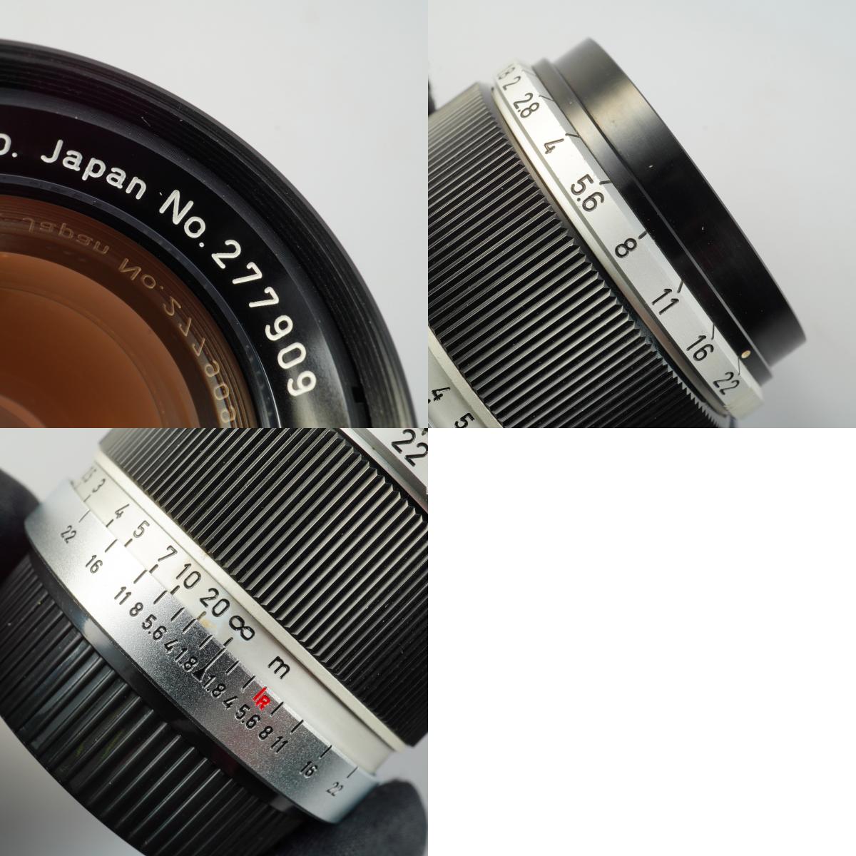 【Serviced】 Canon 50mm F/1.8 For L39 LTM 単焦点レンズ