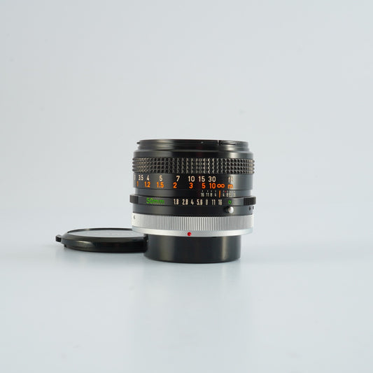 Canon FD 50mm F/1.8 S.C. 単焦点レンズ