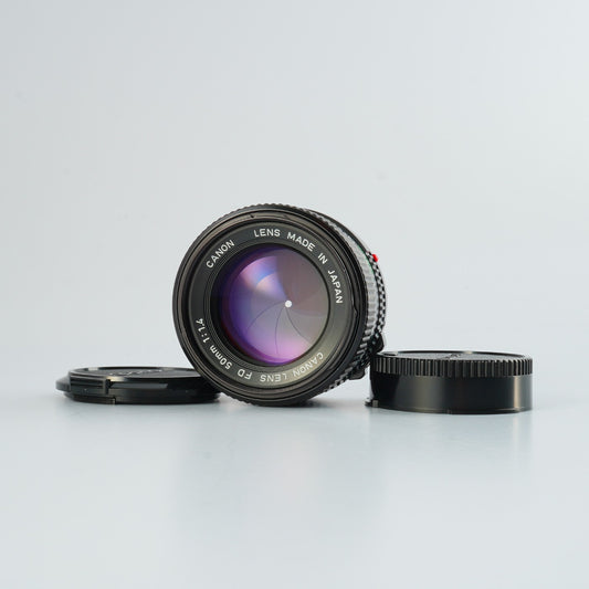 Canon New FD 50mm F/1.4 単焦点レンズ