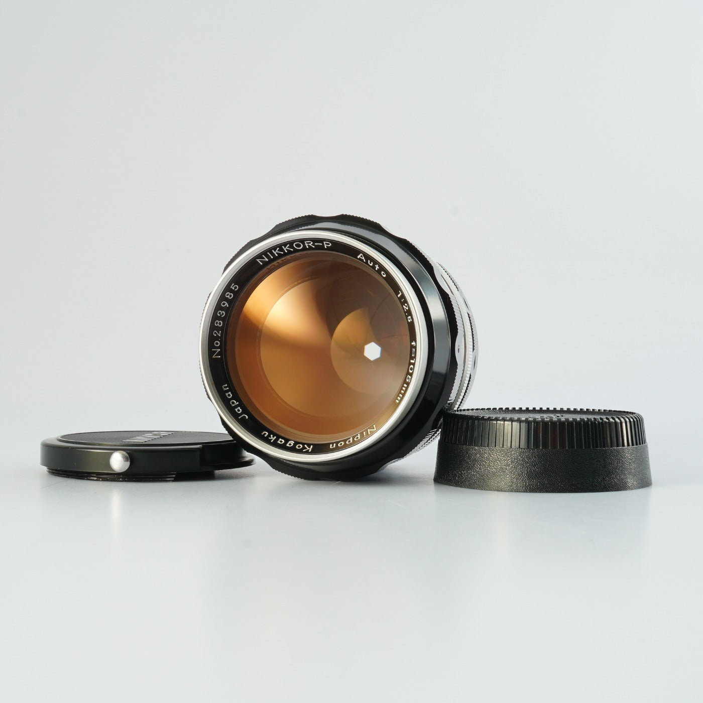 【Serviced】 Nikon 非Ai NIKKOR-P Auto 105mm F/2.5 単焦点レンズ