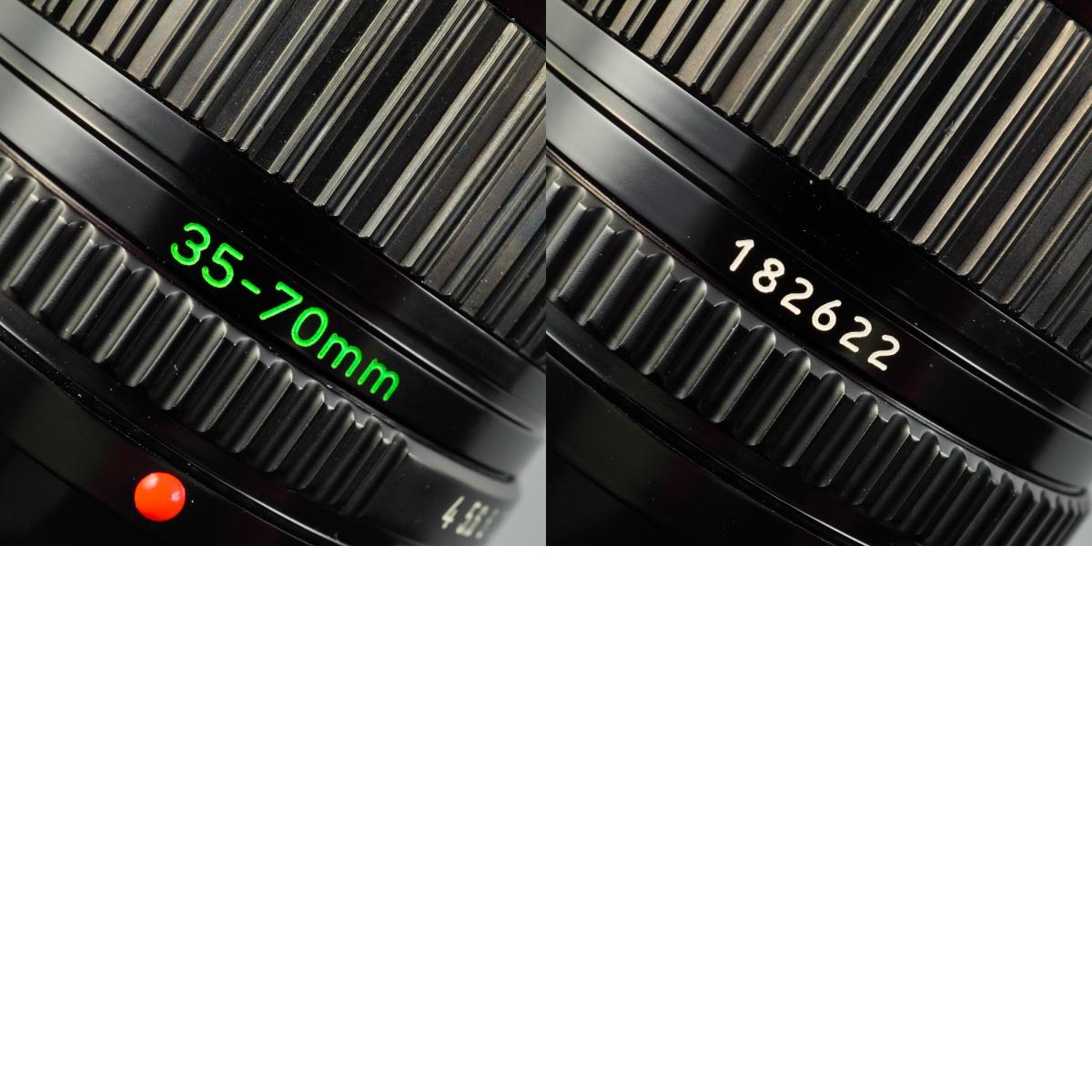 Canon FD 35-70mm F/4 ズームレンズ