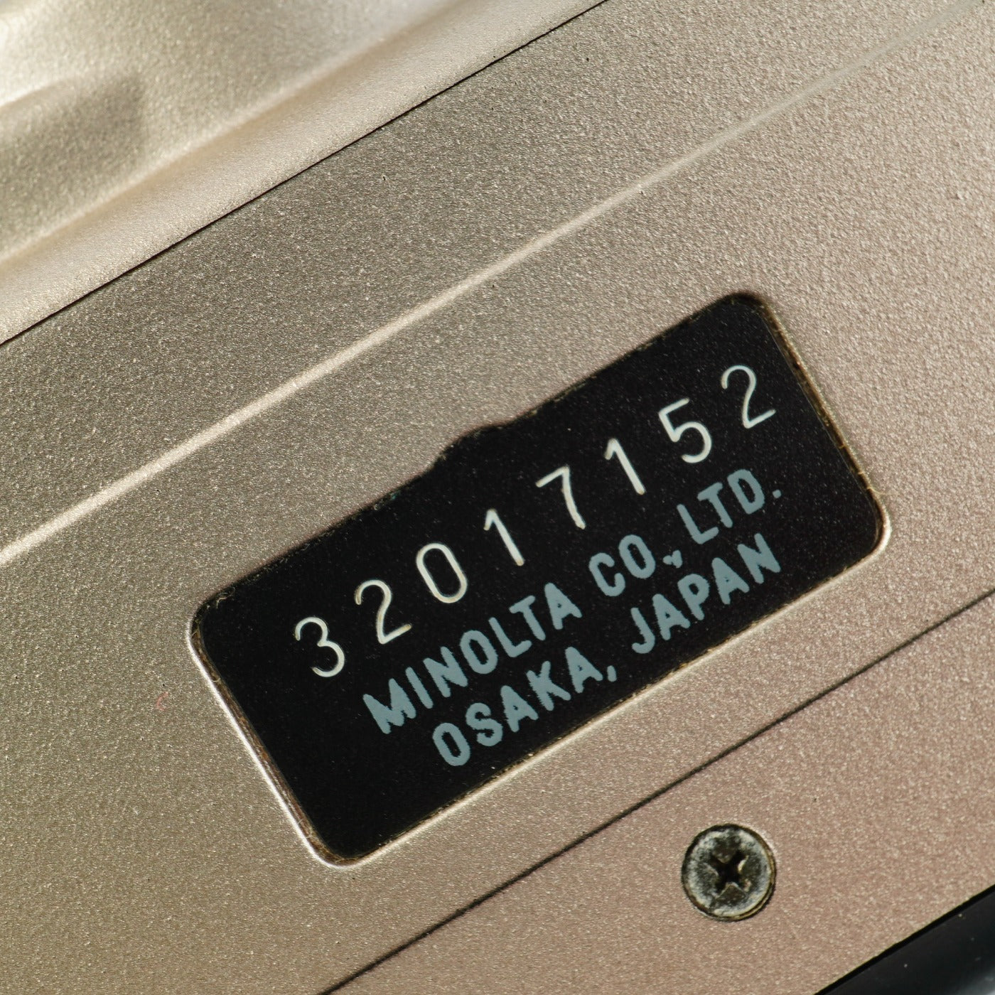 MINOLTA Riva zoom 90 DATE 38-90mm コンパクトフィルムカメラ