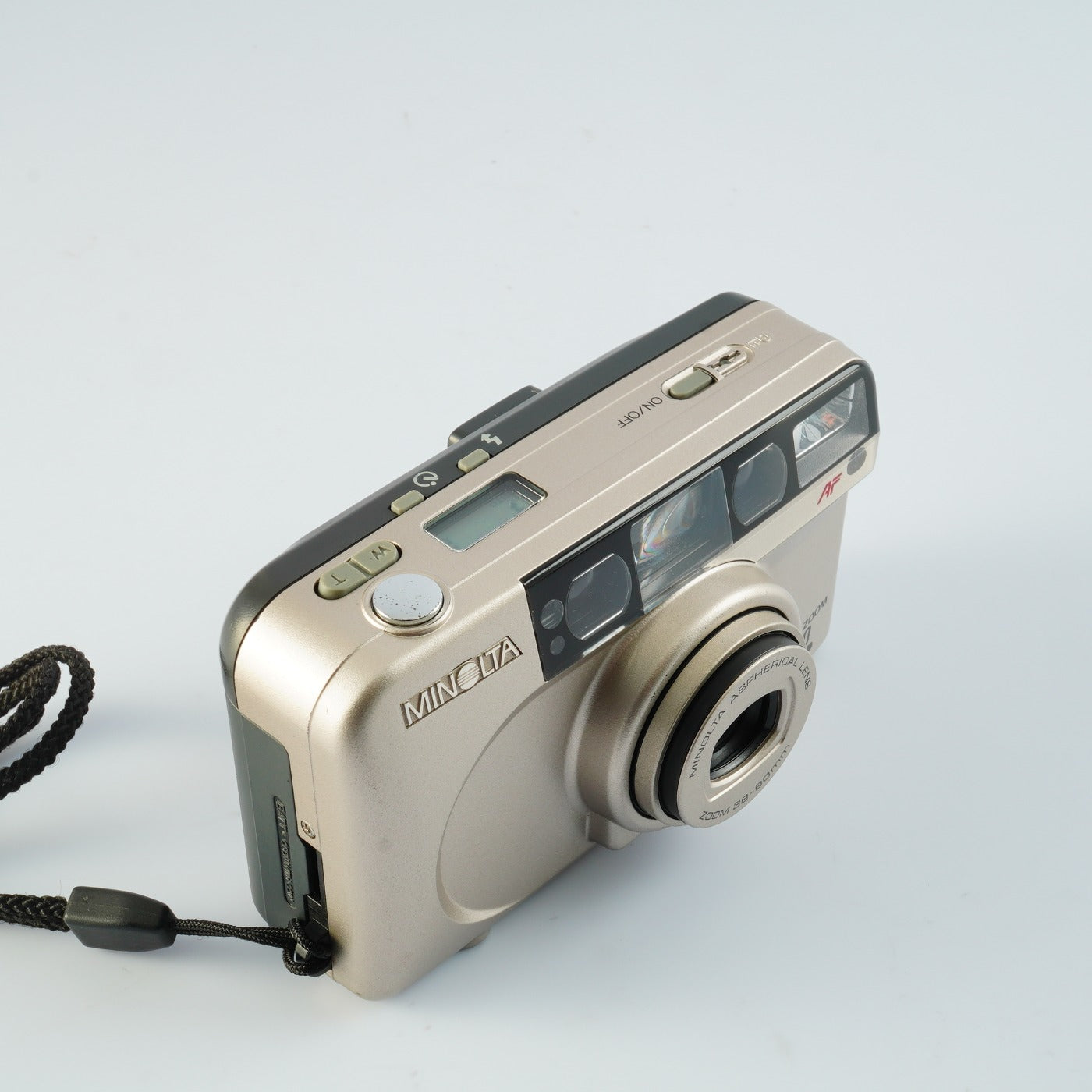 MINOLTA Riva zoom 90 DATE 38-90mm コンパクトフィルムカメラ