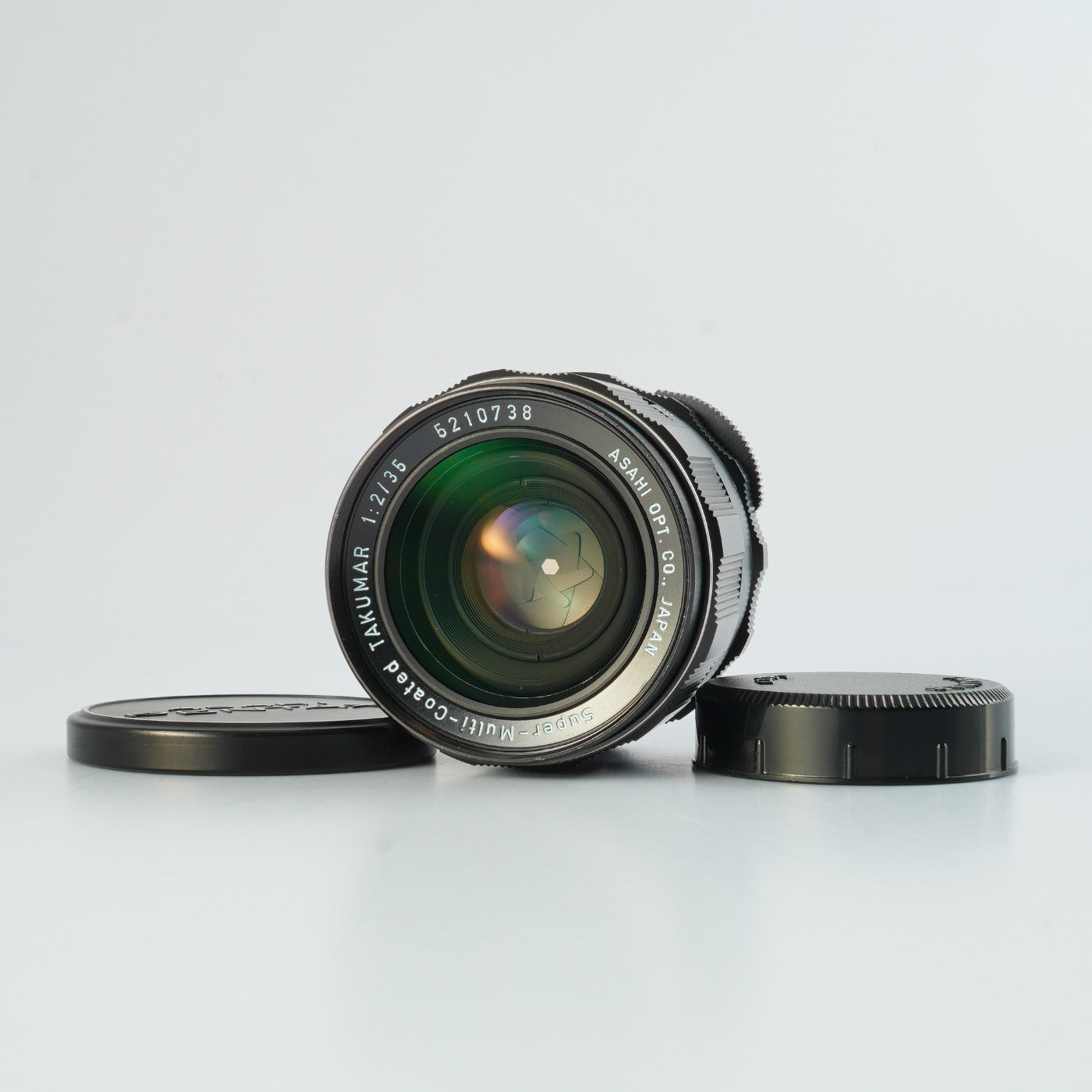 【Serviced】 PENTAX Super-Multi-Coated TAKUMAR 35mm F/2 (M42用) 単焦点レンズ