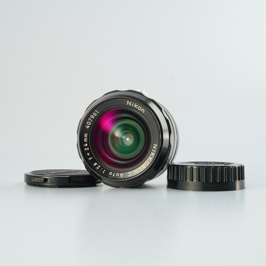 Nikon 非Ai NIKKOR-N.C Auto 24mm F/2.8 単焦点レンズ