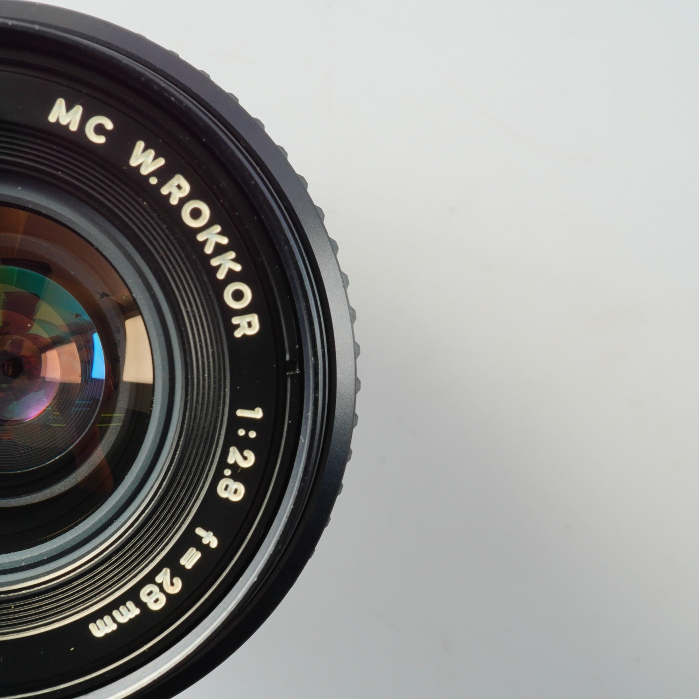 MINOLTA MC W.Rokkor 28mm F/2.8 単焦点レンズ