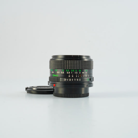 Canon New FD NFD 28mm F/2.8 単焦点レンズ