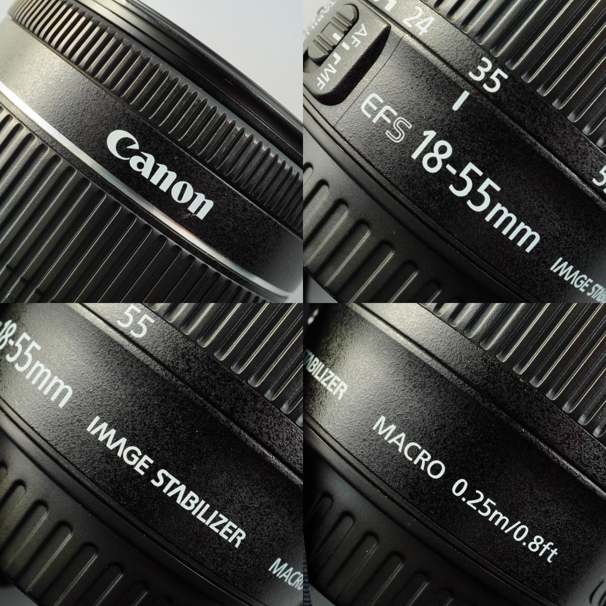 Canon EF-S 18-55mm F/3.5-5.6 IS STM ズームレンズ