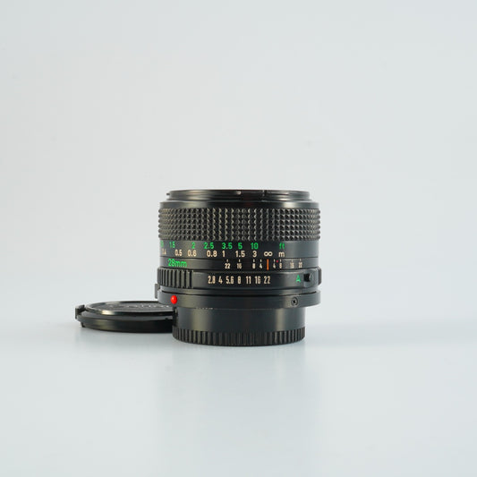 Canon New FD NFD 28mm F/2.8 単焦点レンズ