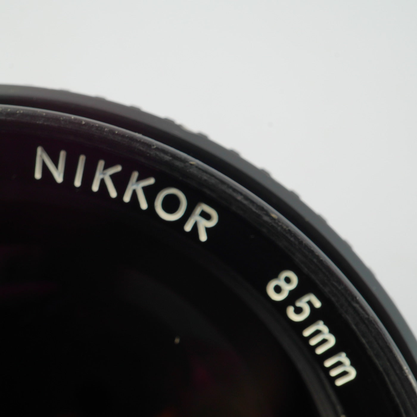 【Serviced】 Nikon Ai-S NIKKOR 85mm F/1.4 単焦点レンズ