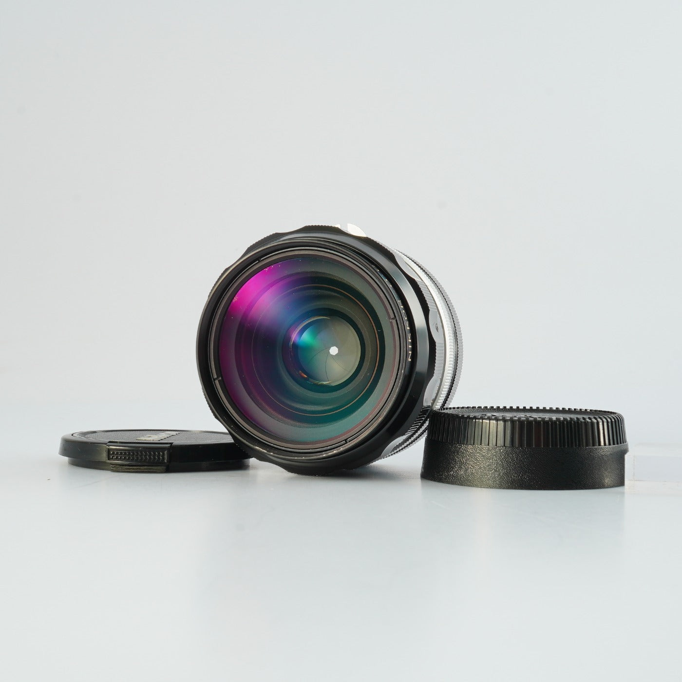 【Serviced】 Nikon 非Ai NIKKOR-O.C Auto 35mm F/2 単焦点レンズ