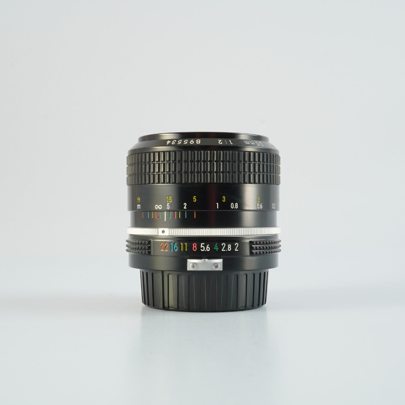 【Serviced】 Nikon 非Ai Nikkor 35mm F/2 単焦点レンズ