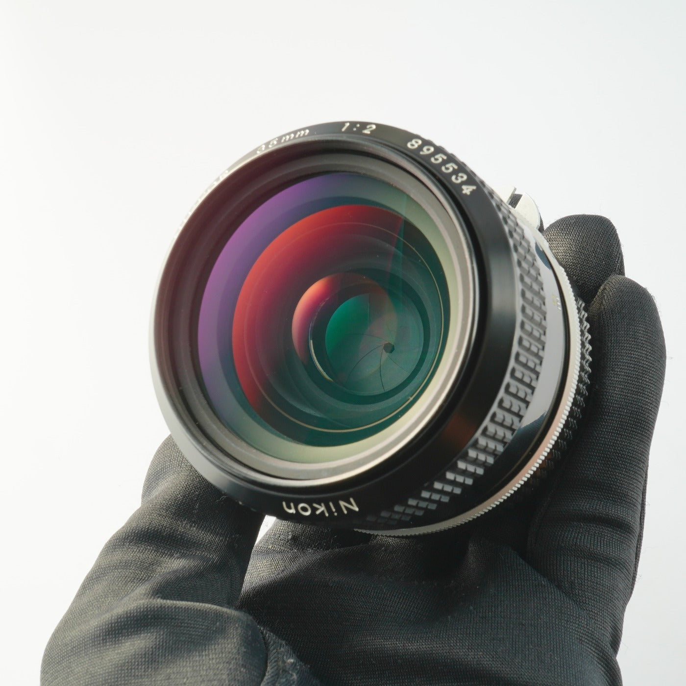 【Serviced】 Nikon 非Ai Nikkor 35mm F/2 単焦点レンズ
