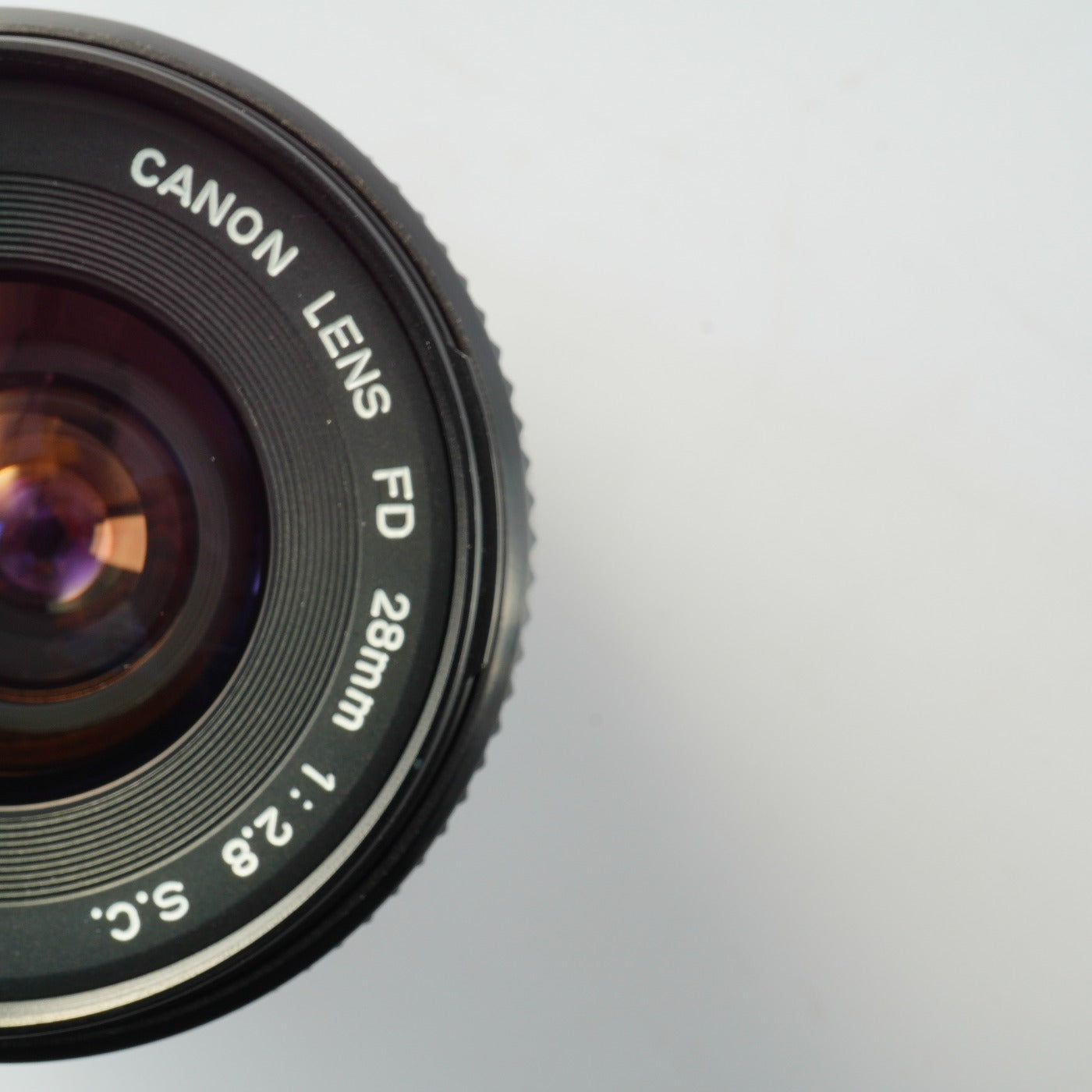 Canon FD 28mm F/2.8 S.C. 単焦点レンズ