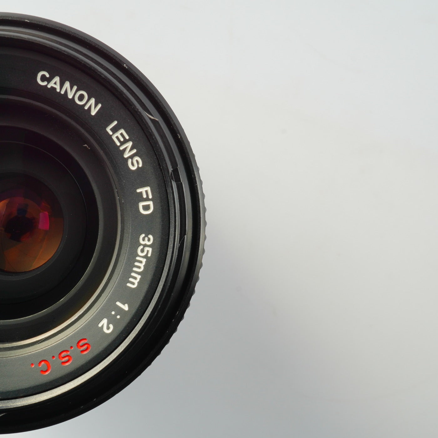 【Serviced】 Canon FD 35mm F/2 s.s.c. Concave "O" 単焦点レンズ
