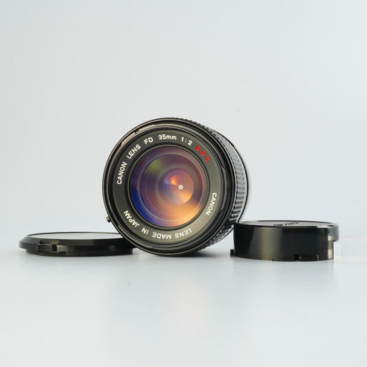 【Serviced】 Canon FD 35mm F/2 s.s.c. Concave "O" 単焦点レンズ